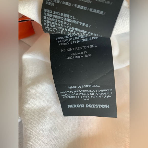Heron Preston | White Long Sleeve | Size Medium | Great Condition 👕 - Picture 5 of 5